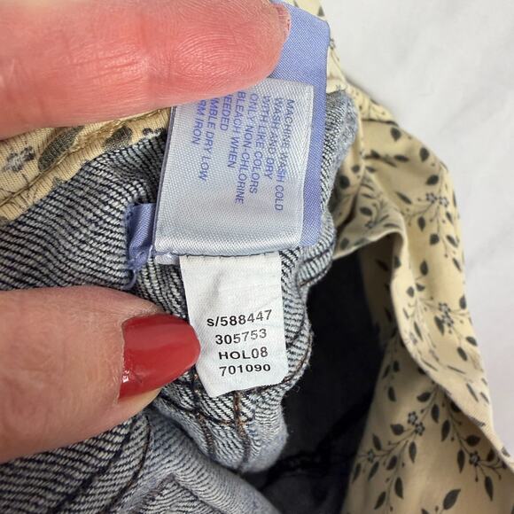 Gap 1969 Perfect Boot Maternity Dark Blue Denim Jeans Size 8R/30" Inseam - Panel - Picture 6 of 9